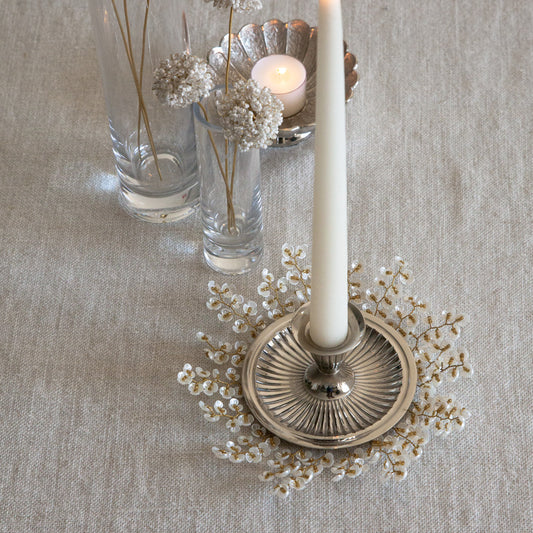 Flower Candle Ring 10.5cm
