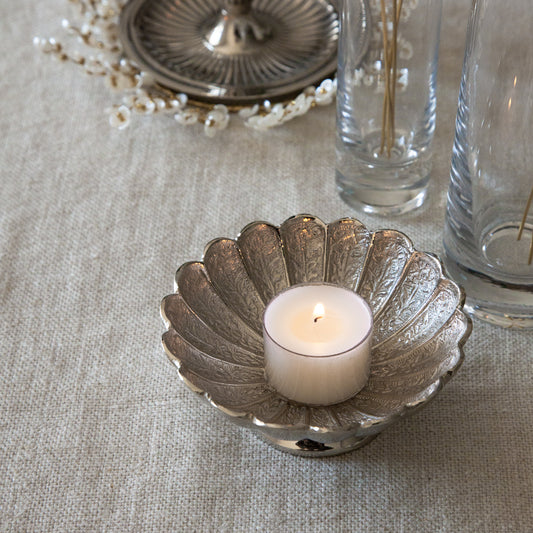 Clover Nickel Dish