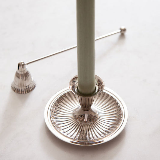 Duchess Nickel Candle Holder