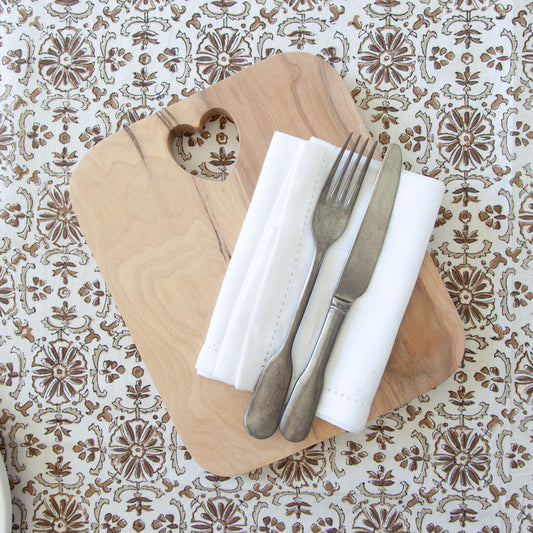 Oak Board with Heart