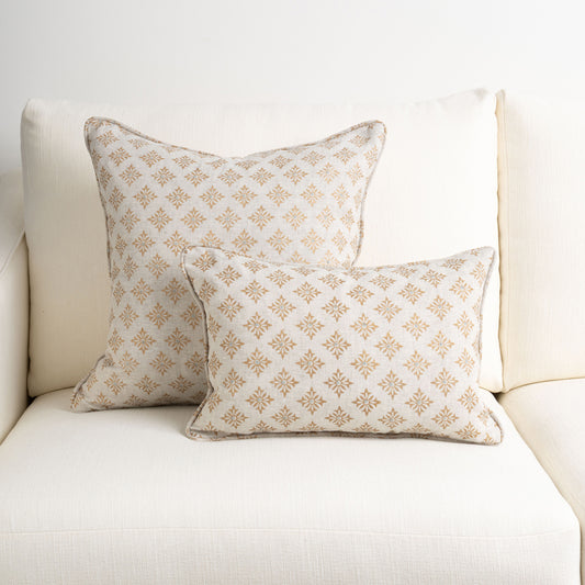 Millmark Cushion Antique Blue Gold
