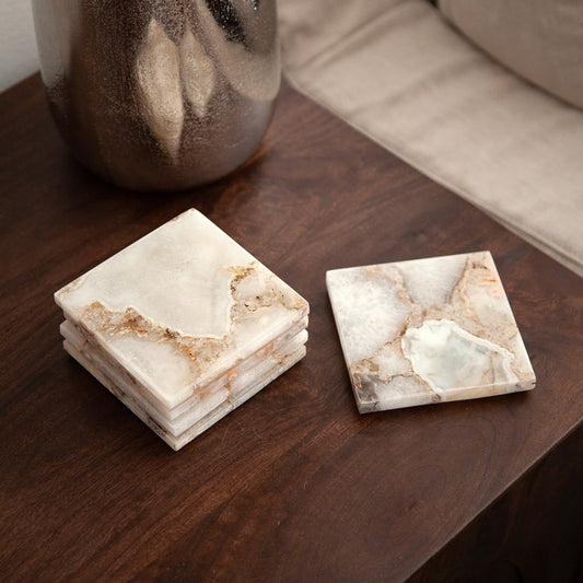 Agate Coasters Set/4