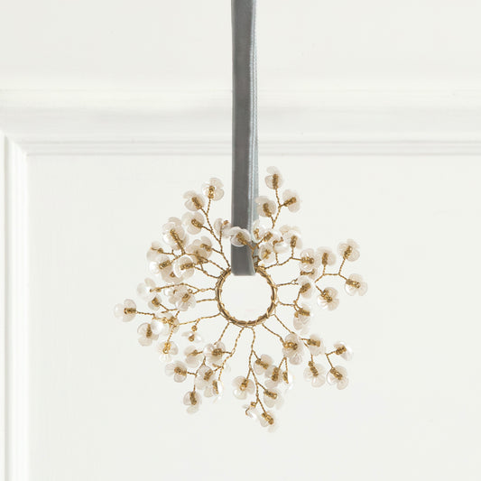 Beaded Flower Decoration 2cm