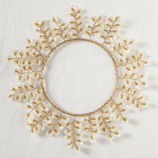 Flower Candle Ring 10.5cm