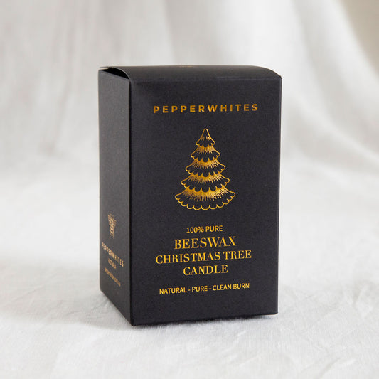 Beeswax Christmas Tree Candle