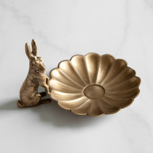 Harvey Rabbit Brass Dish