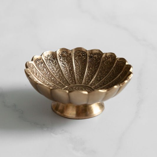Clover Brass Dish