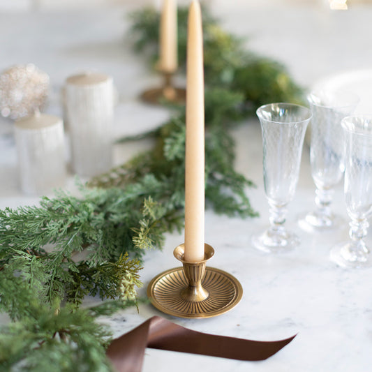 Duchess Brass Candle Holder