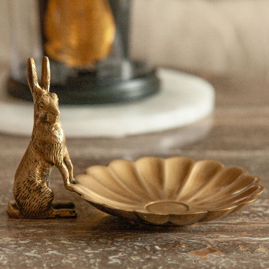 Harvey Rabbit Brass Dish