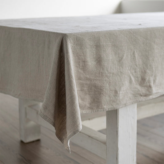 Natural Linen Tablecloth