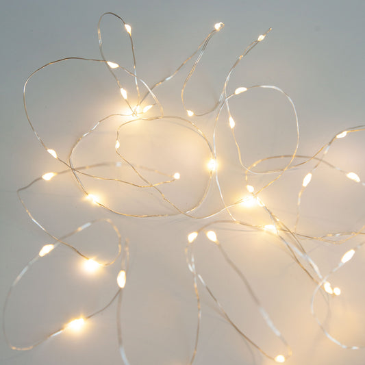 Silver String Lights