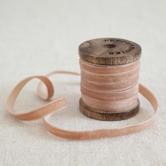 Velvet Ribbon Silk Gold